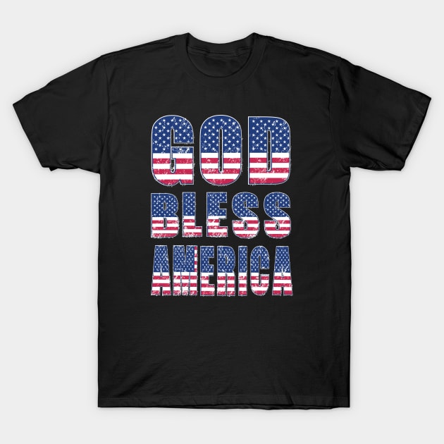 God bless America T-Shirt by LebensART